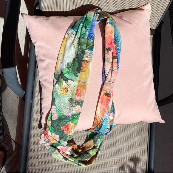 Jersey Knit Loop Scarf - Picture 3 of 6